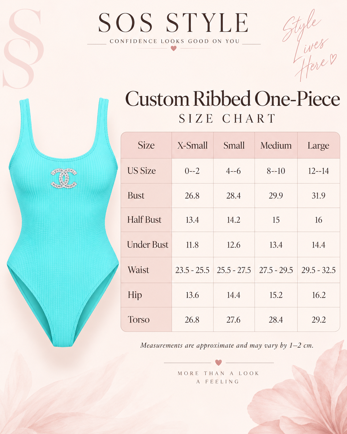 CECE ONE PIECE (BLUE)