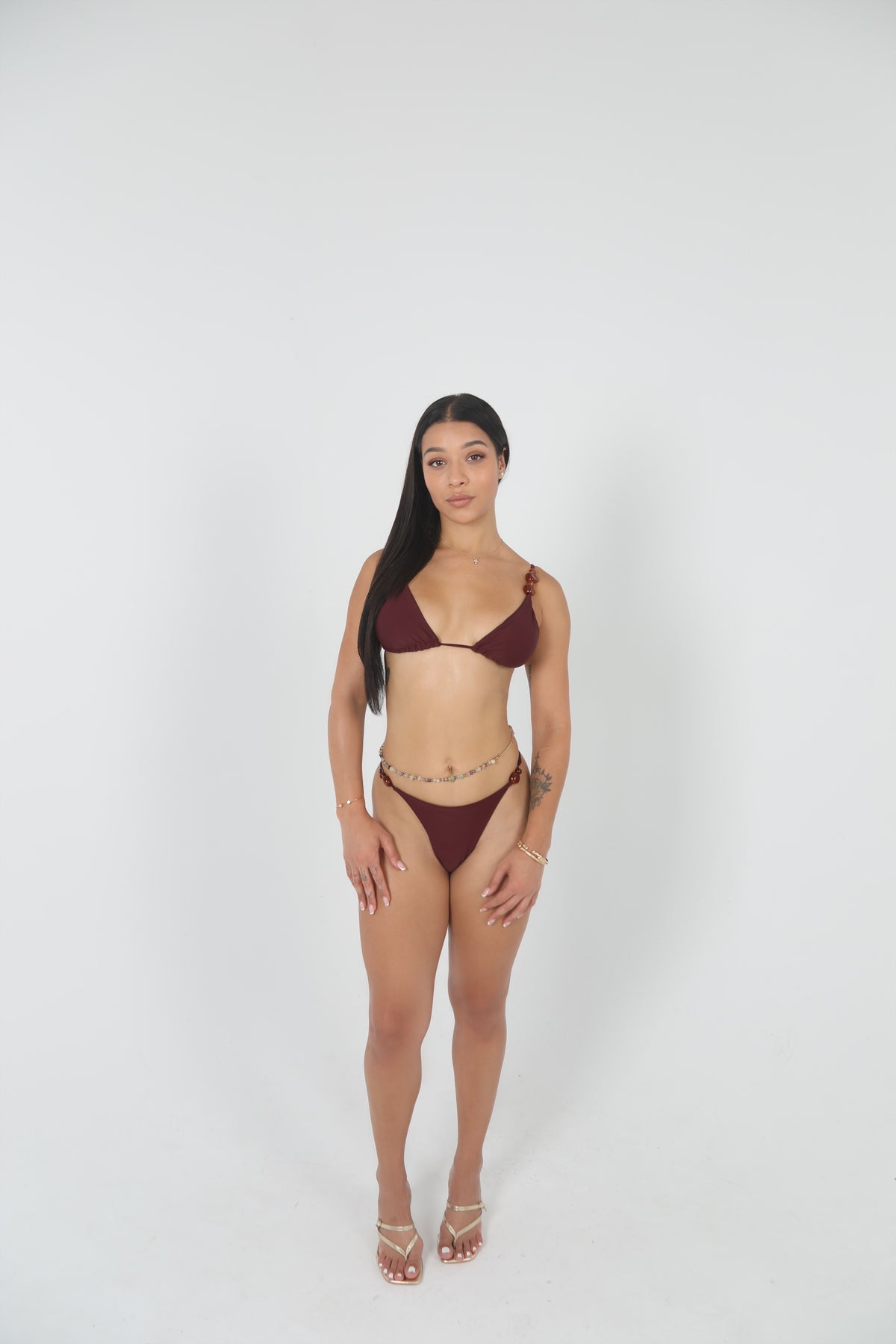 Eden Bikini (Burgundy)
