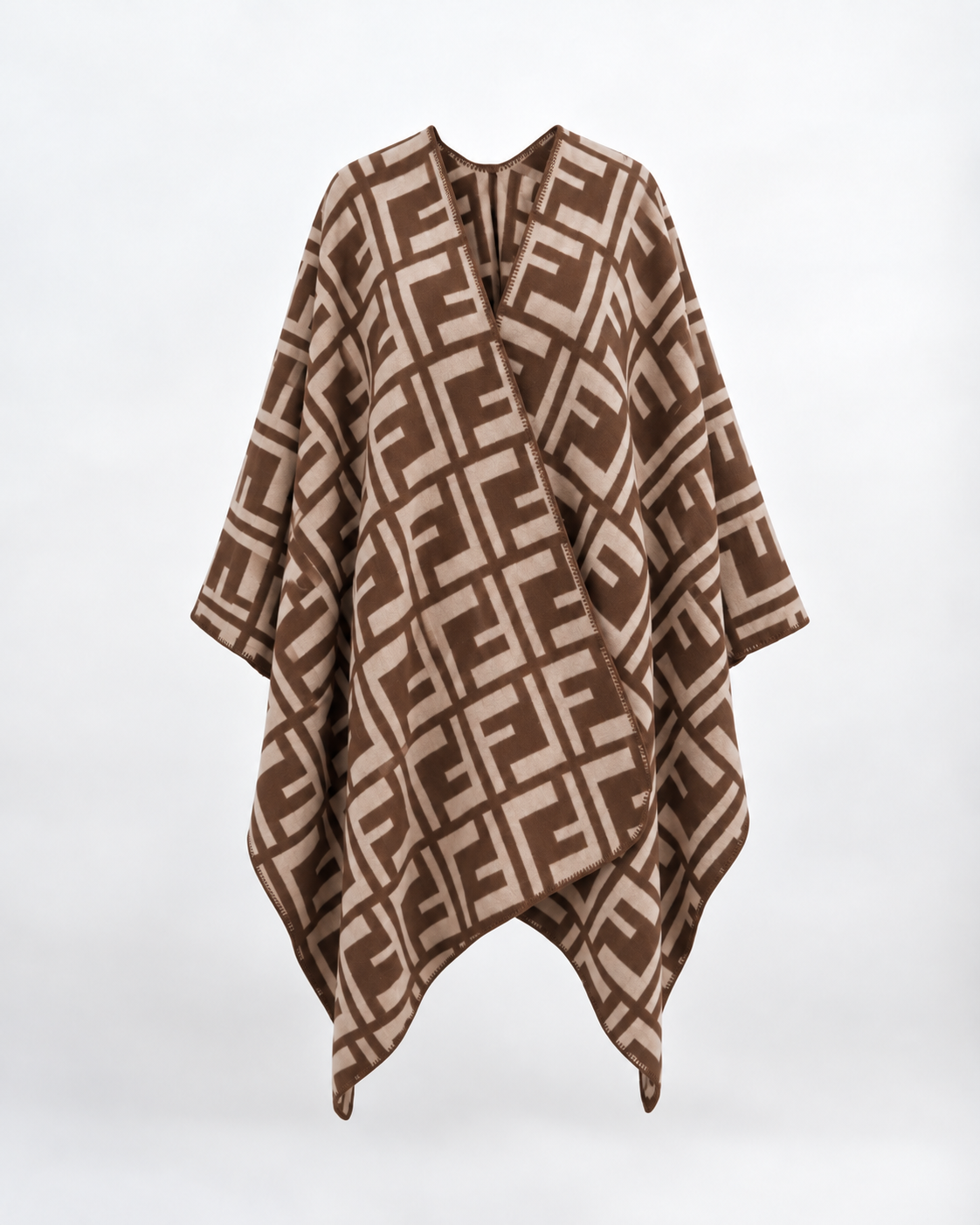 Fendy Knit Wrap (Tan)