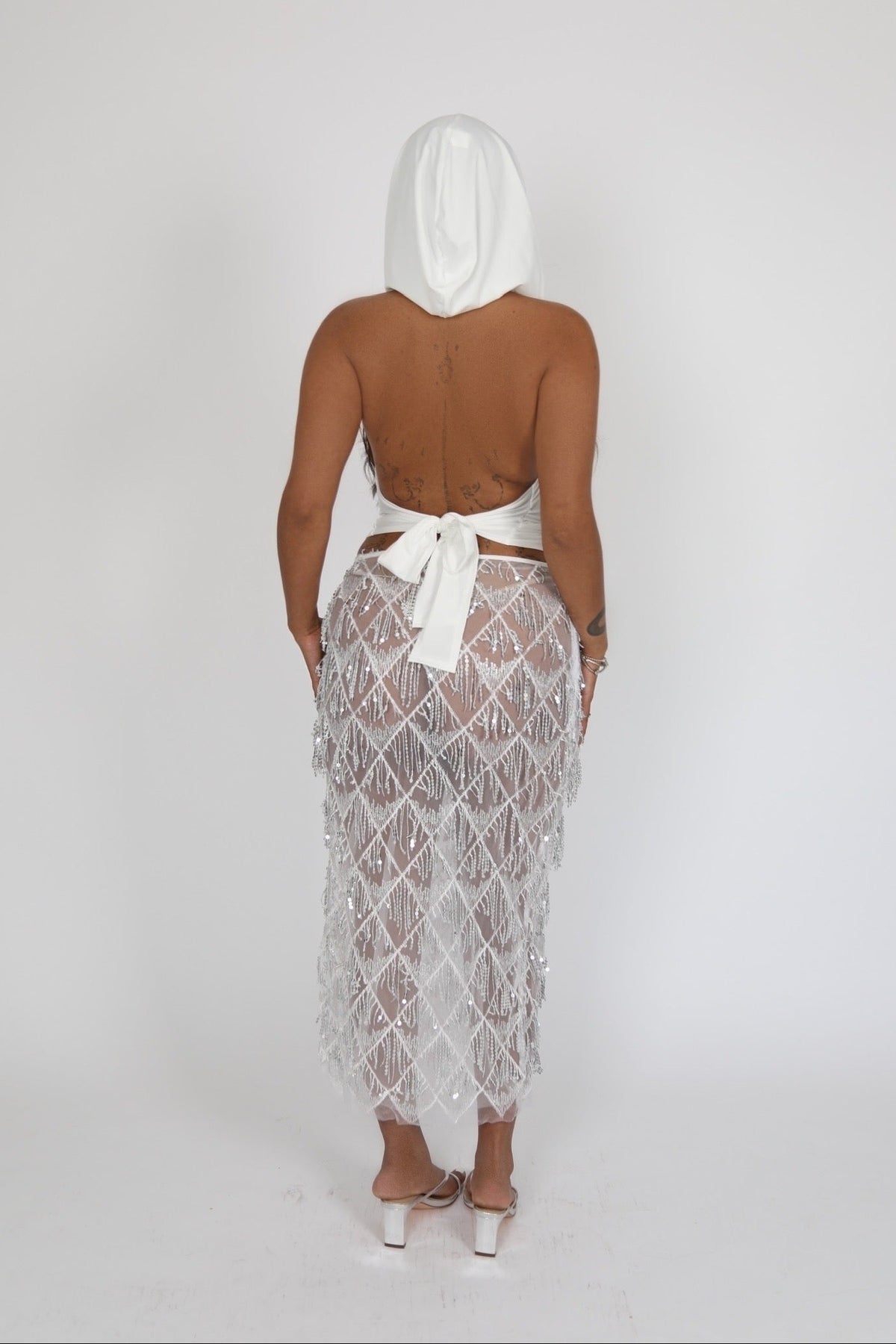Isla Skirt- White